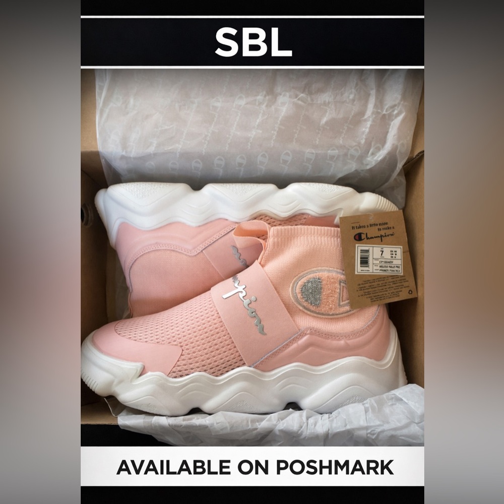 🩰 Champion Meloso Rally Pro Sneakers – Primer Pink
